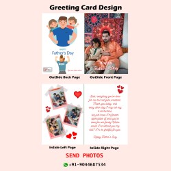 Personalized Father's Day Photo Greeting Cards for Every Occasion - Seematics Customization