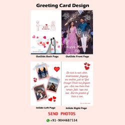Personalized Marriage Photo Greeting Cards for Every Occasion - Seematics Customization
