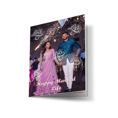 Personalized Marriage Photo Greeting Cards for Every Occasion - Seematics Customization