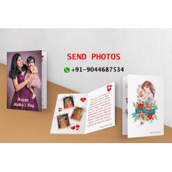 Personalized Mother's Day Photo Greeting Cards for Mother