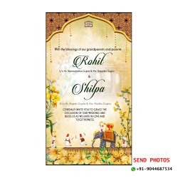 Wedding Invitation Video | Personalized Digital E-Invites for Your Big Day - Seematics Customization