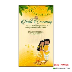 Wedding Invitation Video | Personalized Digital E-Invites for Your Big Day - Seematics Customization
