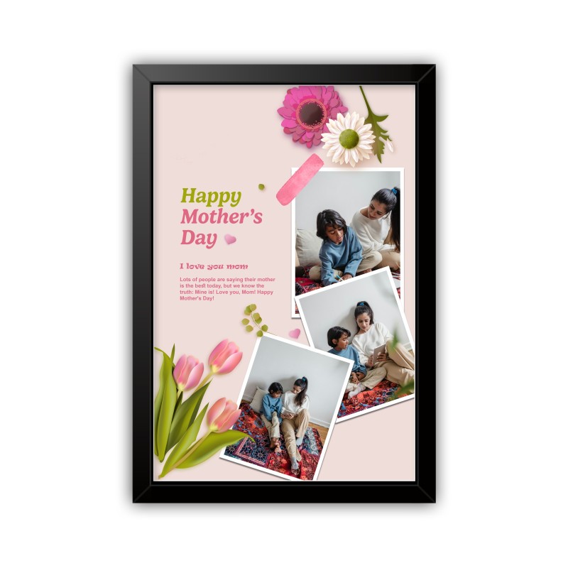 Personalised Mother's Day Photo Frame with Photo Upload