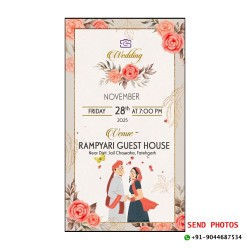 Wedding Invitation Video | Personalized Digital E-Invites for Your Big Day - Seematics Customization