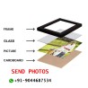 Customized Photo Frames with Photo Upload, Calender Design (Glass) - Seematics Customization