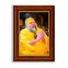 Premanand Maharaj Ji Photo Frame – Divine Spiritual Wall Frame for Home Temple & Meditation Room - Seematics Customization