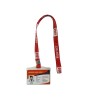 Customized School & Office ID Card with Printed Lanyard, Any Color (Landscape, Single Side)