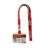 Customized School & Office ID Card with Printed Lanyard, Any Color (Landscape, Double Side)