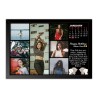 Customized Photo Frames with Photo Upload, Calender Design (Black) - Seematics Customization