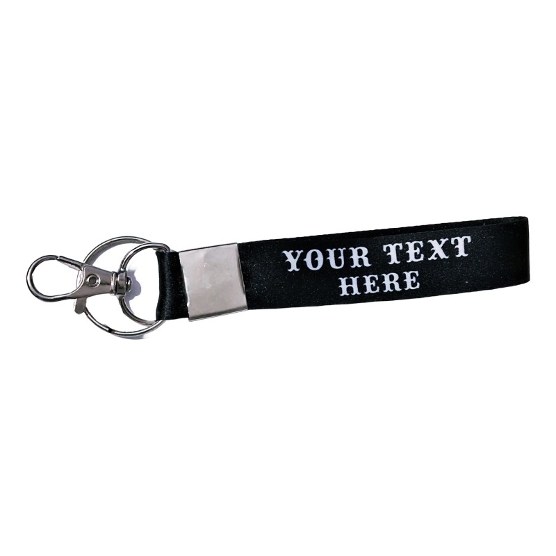 Custom Name Lanyard Keychain, Promotional Lanyard Keychain with Custom Branding, Great for Work, Event - Seematics Customization