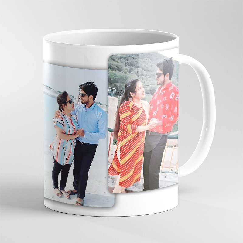 Personlized Calender White Custom Photo Coffee Mug