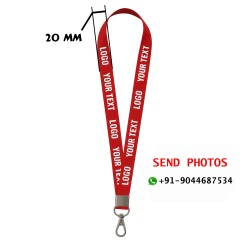 Customized School & Office Lanyard, Any Color 20 mm - Seematics Customization
