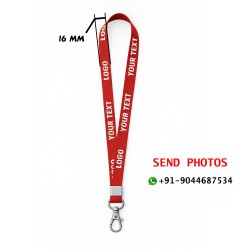 Customized School & Office Lanyard, Any Color 16 mm - Seematics Customization
