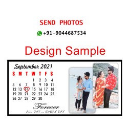 Personlize Calender White Photo Coffee Mug - Seematics Customization
