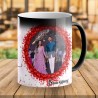 Personlized Wedding Day Magic Custom Photo Coffee Mug